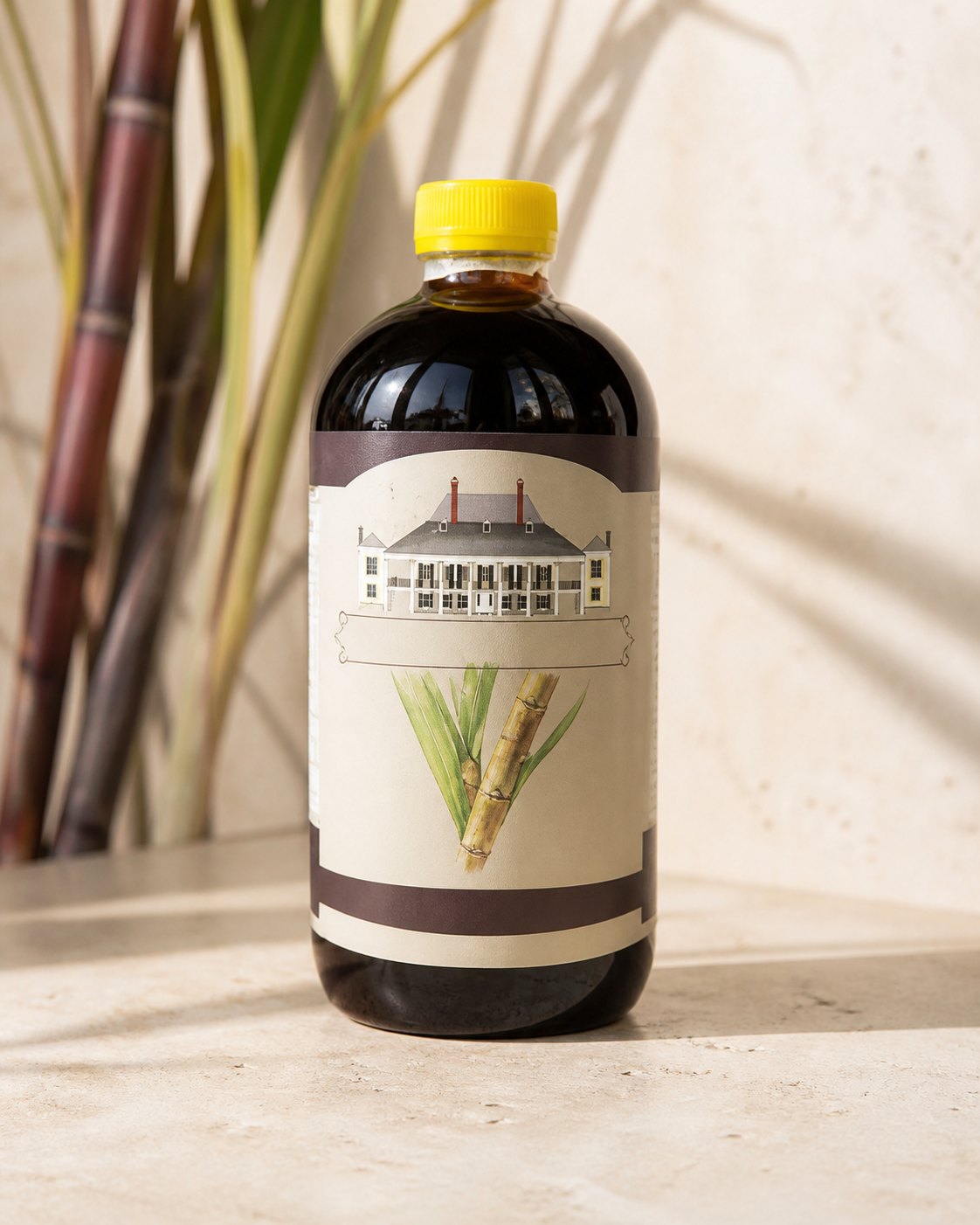 Destrehan cane syrup bottle