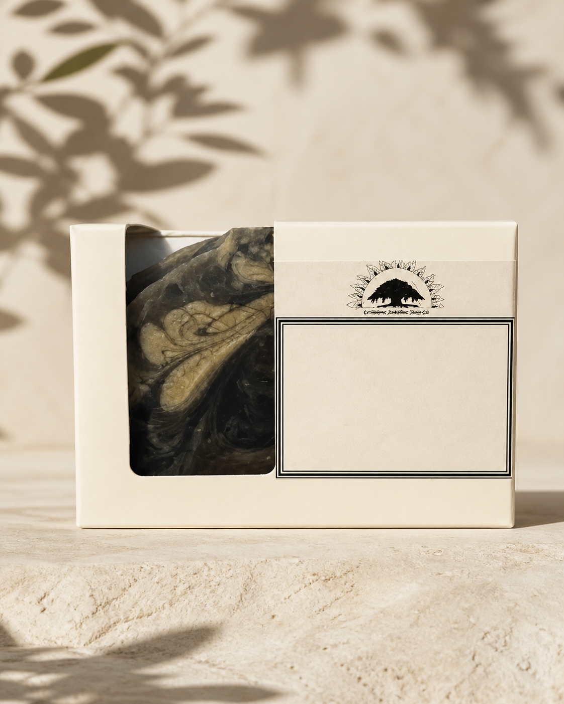 Destrehan Indigo Soap in cream packaging