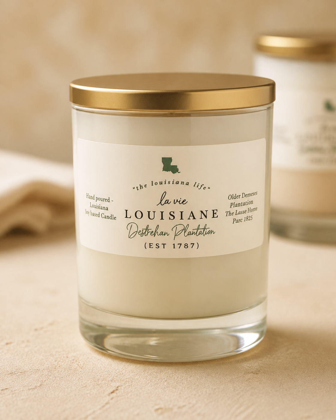 La Vie Louisiane jar candle